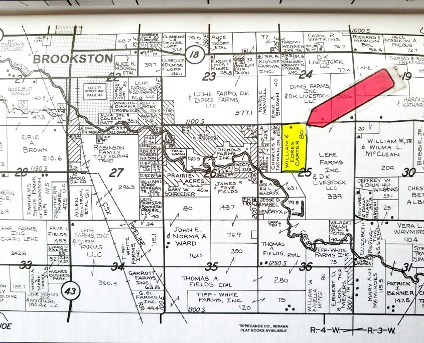 80+ Acres of Agricultural Farmland in Brookston, Indiana for Sale