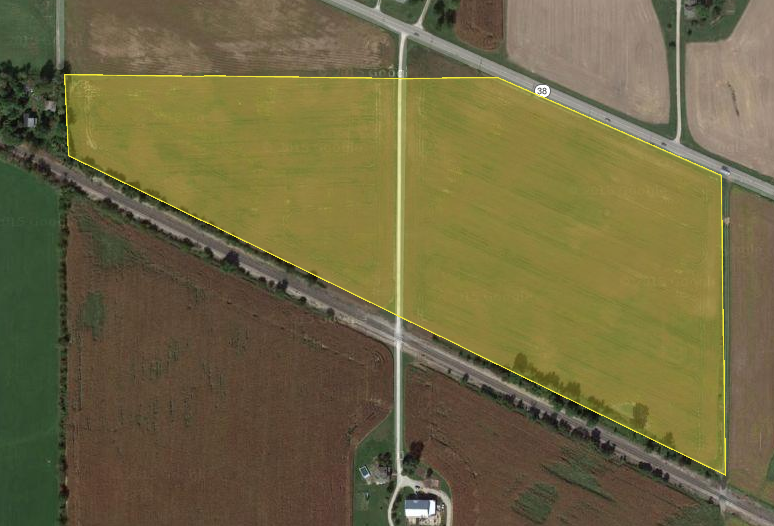 32+ Acres on State Road 38 East WILL DIVIDE Farm Real Estate for