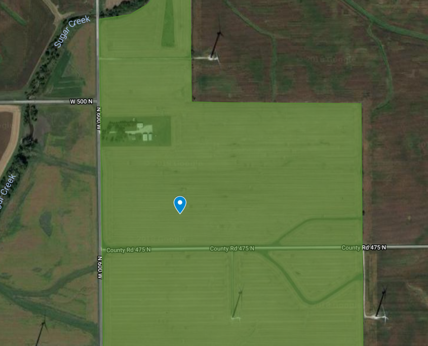 177 acre Tillable farm for sale with Wind Turbine income