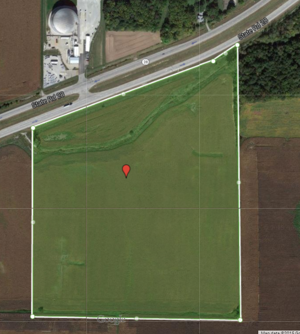 50 Acres on SR 28, Near I65 with Water & Sewer J112 Farm Real