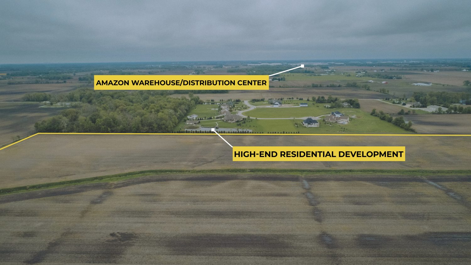 95.5 Acres of Land for Sale Boone County Indiana JC108 Farm Real