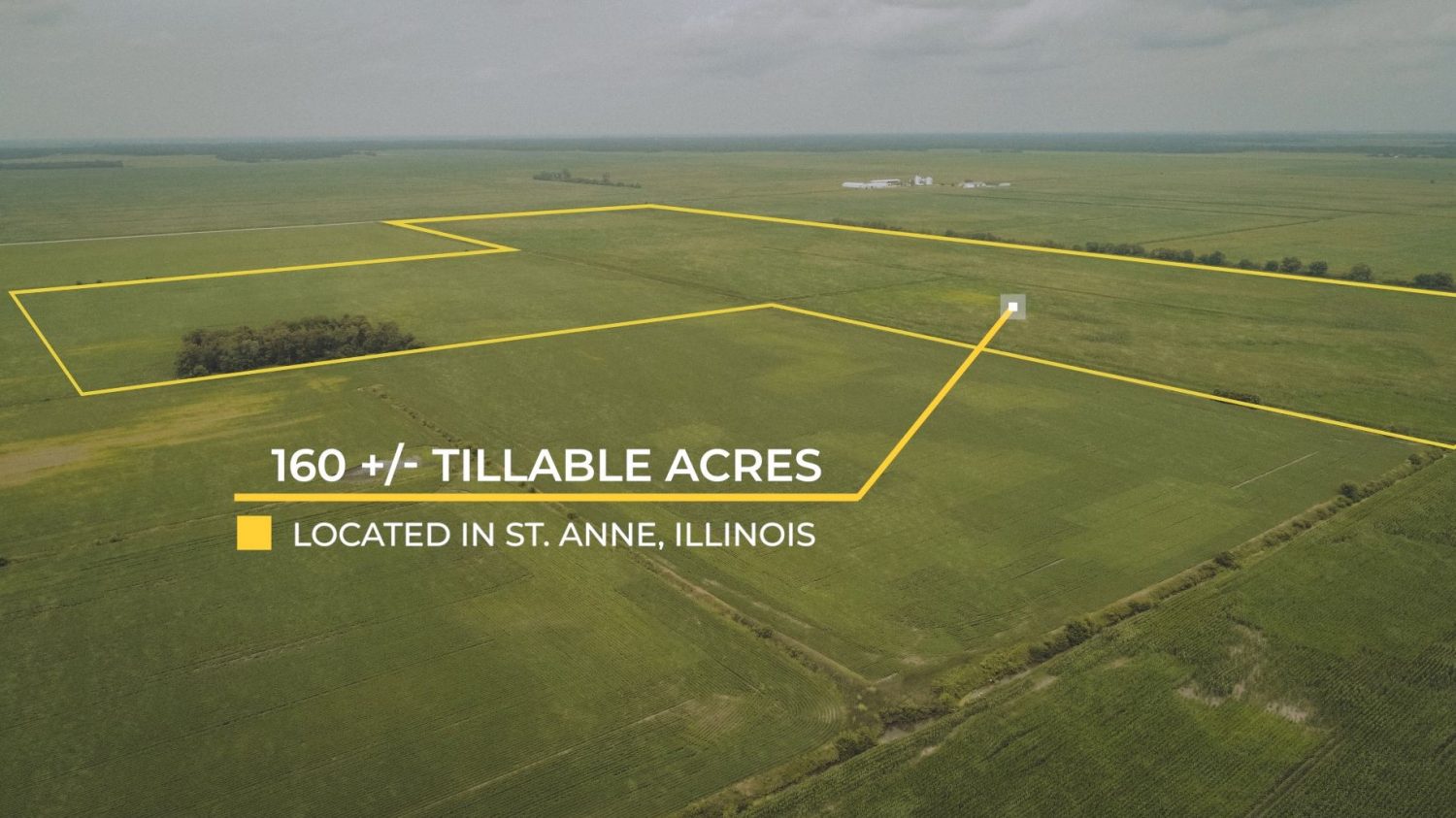 160 Acres of Farmland for Sale Kankakee County Illinois J135 Farm