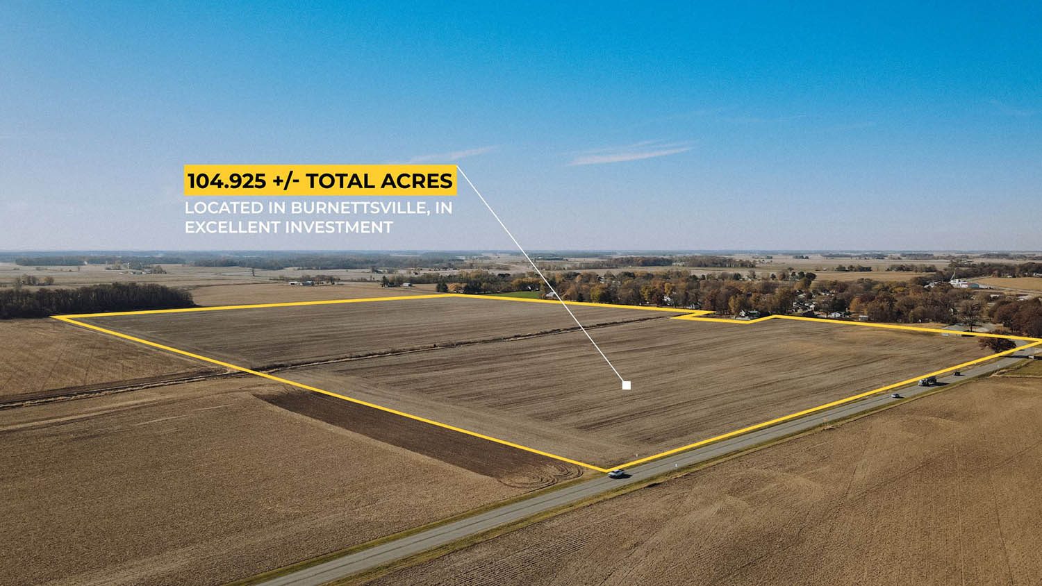 SOLD 104.925+ Acre Farm for Sale in White County, Indiana C158