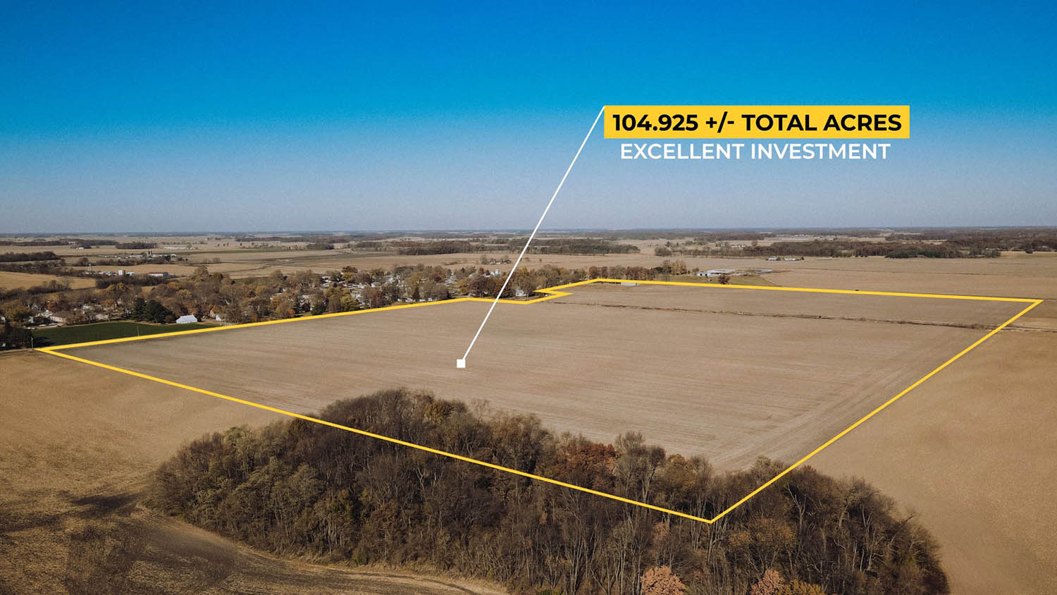 SOLD 104.925+ Acre Farm for Sale in White County, Indiana C158 Farm Real Estate for
