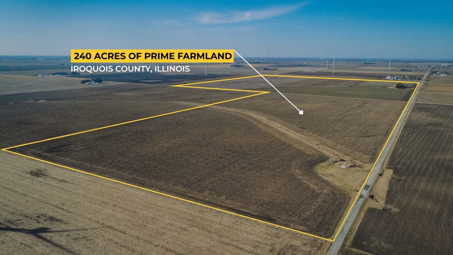 240 Acres of Farmland for Sale, Iroquois County, Illinois Farm Real
