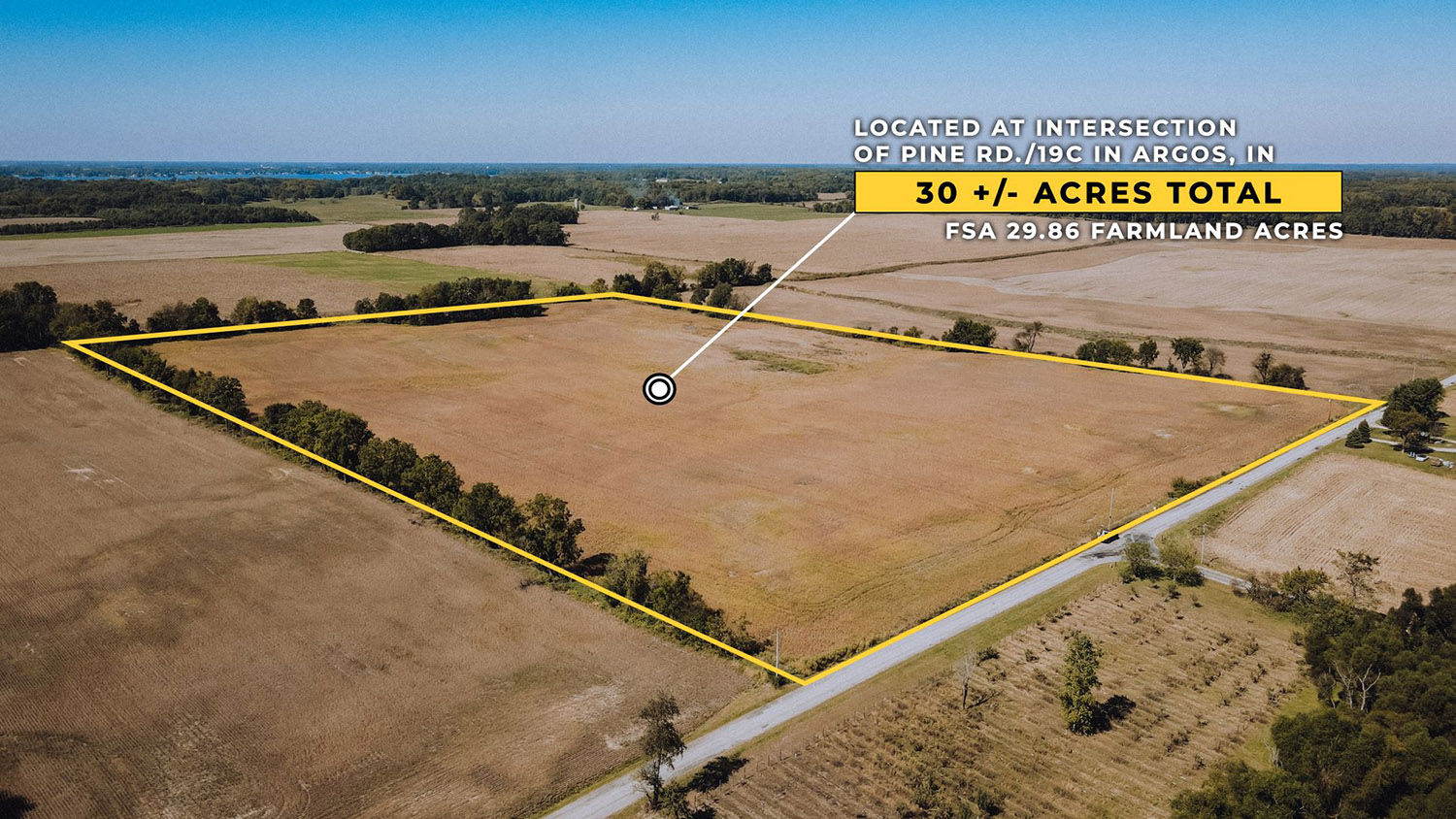 SOLD 30 Acres of Productive Farmland in Marshall County, Indiana