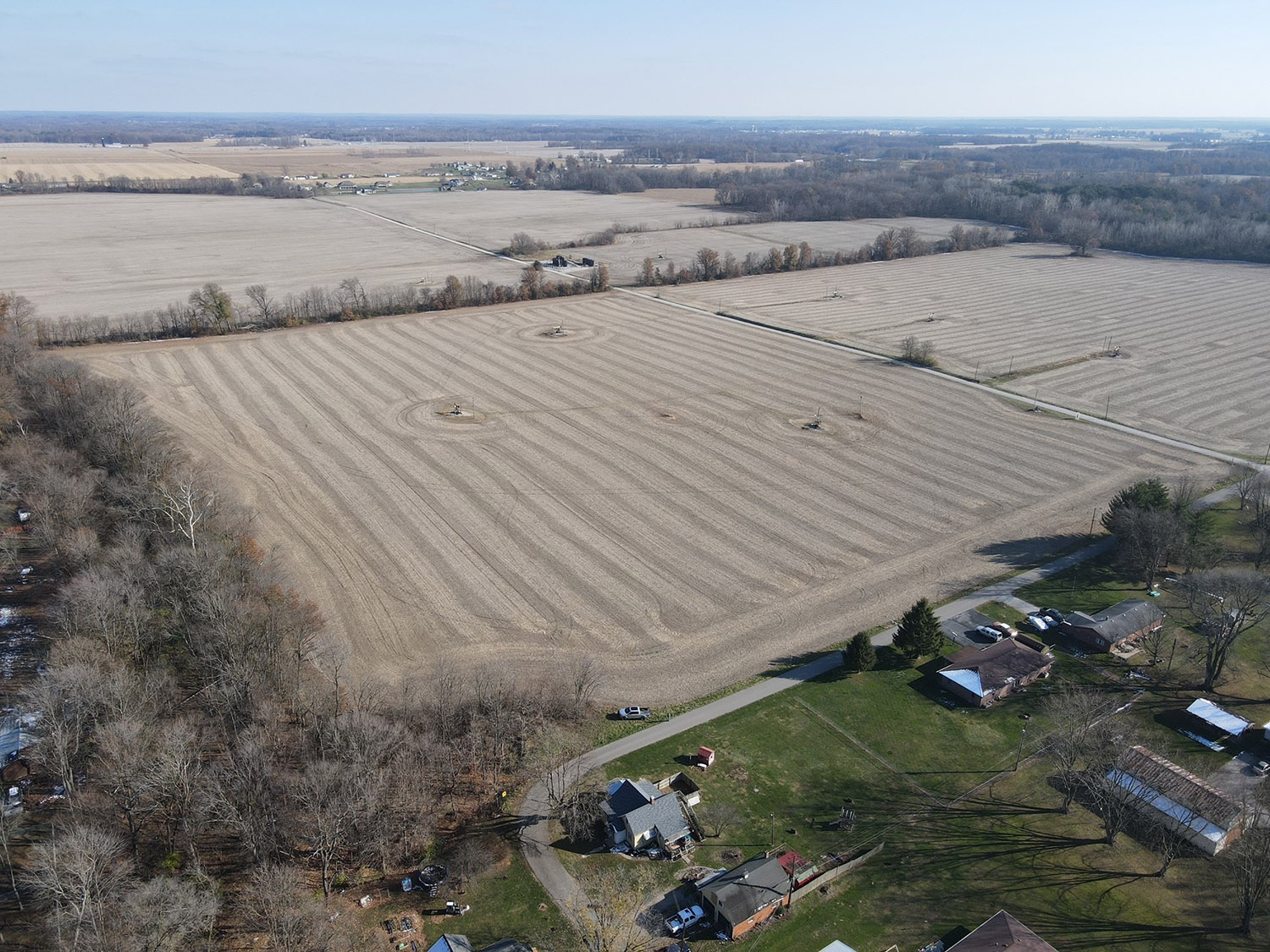 30.37 Tillable Acres w/ Producing Oil Wells Clay County Farm