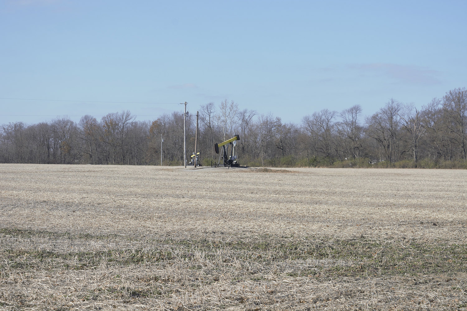 30.37 Tillable Acres w/ Producing Oil Wells Clay County Farm