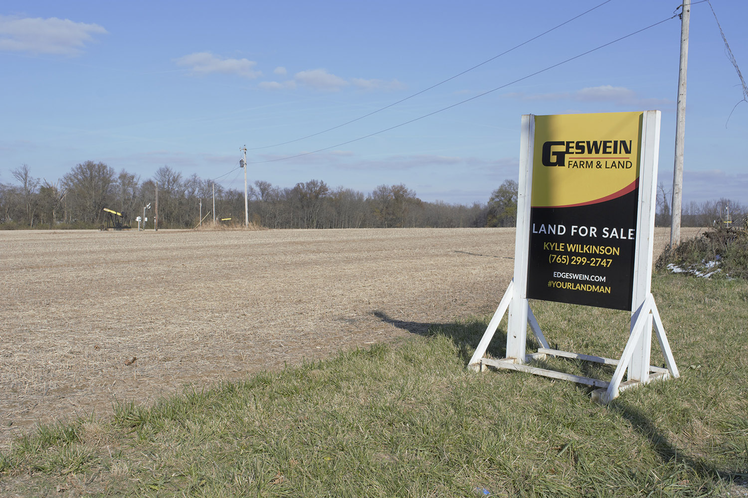 30.37 Tillable Acres w/ Producing Oil Wells Clay County Farm