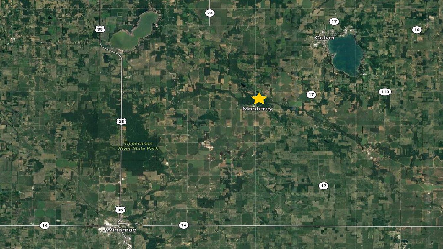 10 +/ Acres Near Tippecanoe River, Pulaski County Farm Real Estate