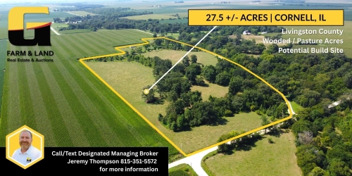 27.5 +/- Acres of Woods & Pasture: Potential Build Site