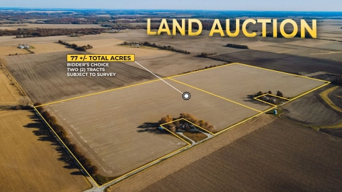 77 +/- Acres Highly Productive Farmland – Shelby County, Illinois